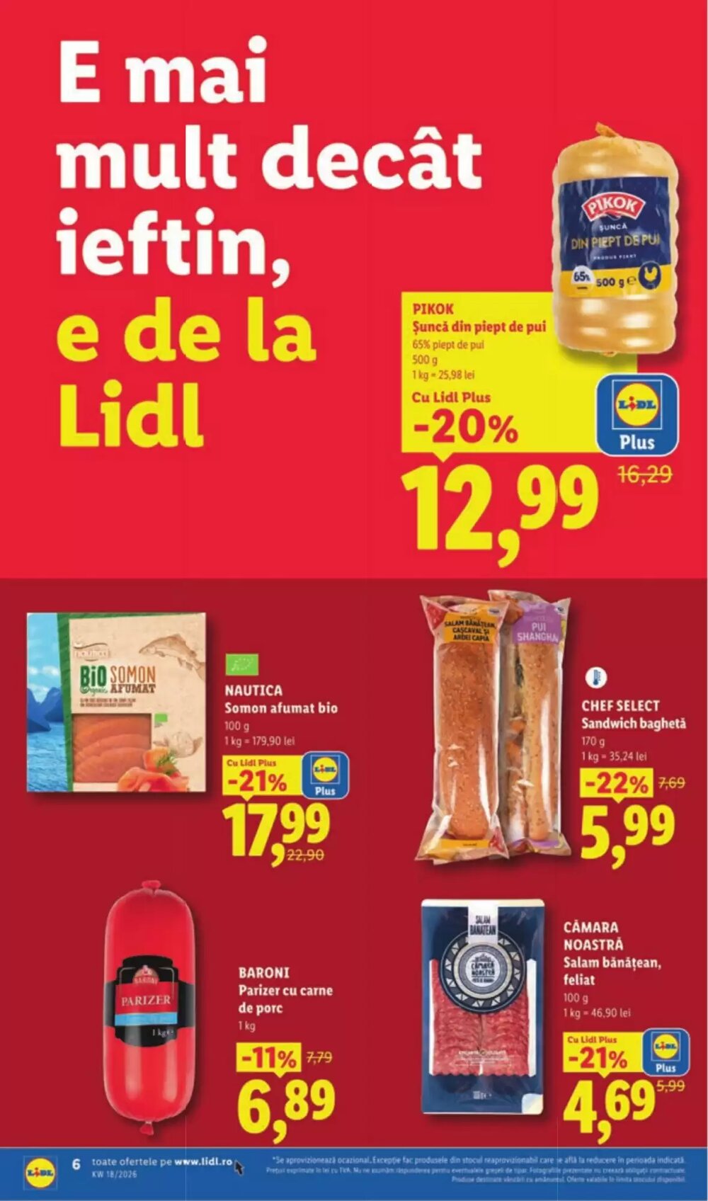 Catalogul cu oferte Lidl valabil de la 27.04.2026 - Pagina 6.
