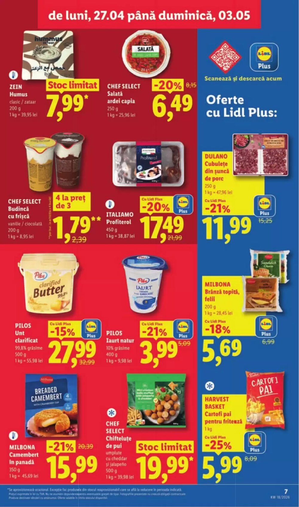 Catalogul cu oferte Lidl valabil de la 27.04.2026 - Pagina 7.