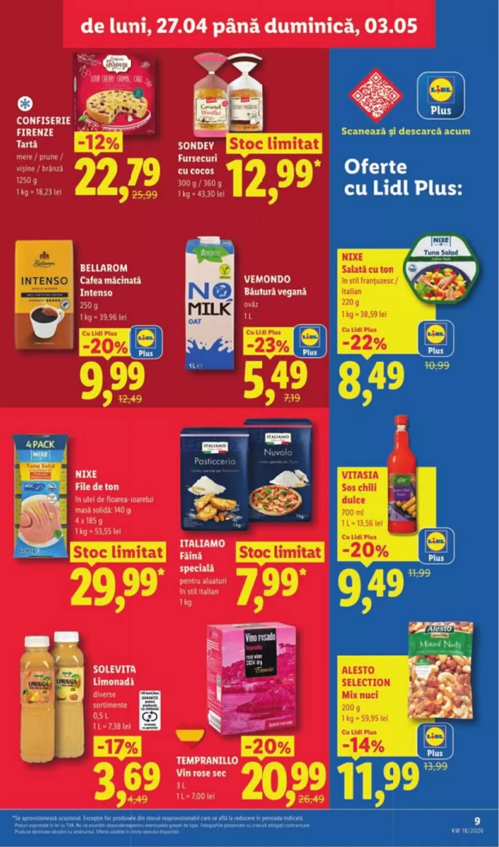 Catalogul cu oferte Lidl valabil de la 27.04.2026 - Pagina 9.