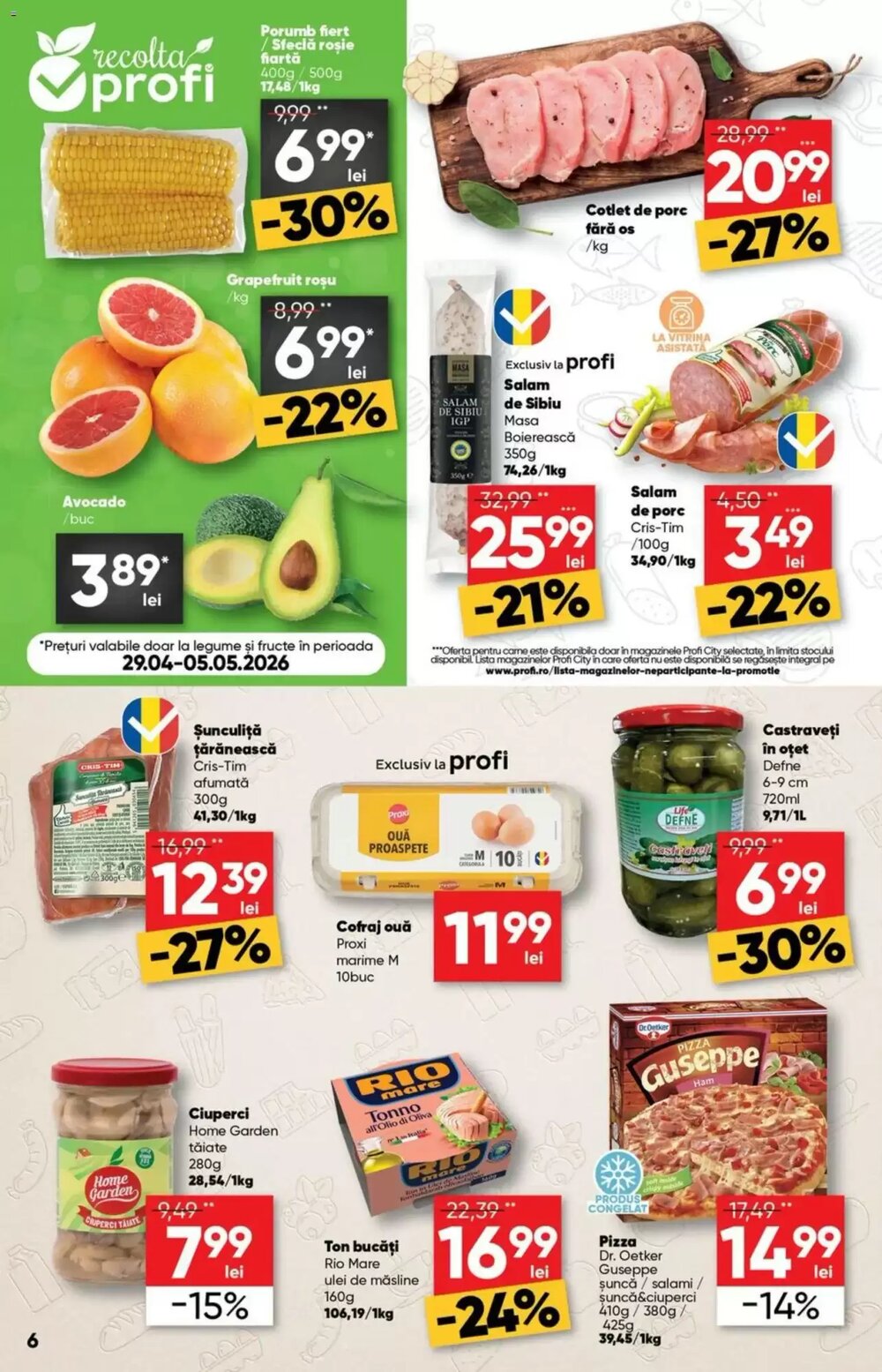 Catalogul cu oferte PROFI valabil de la 28.04.2026 - Pagina 6.