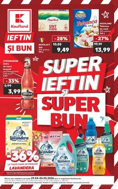 Catalogul cu oferte Kaufland valabil de la 29.04.2026