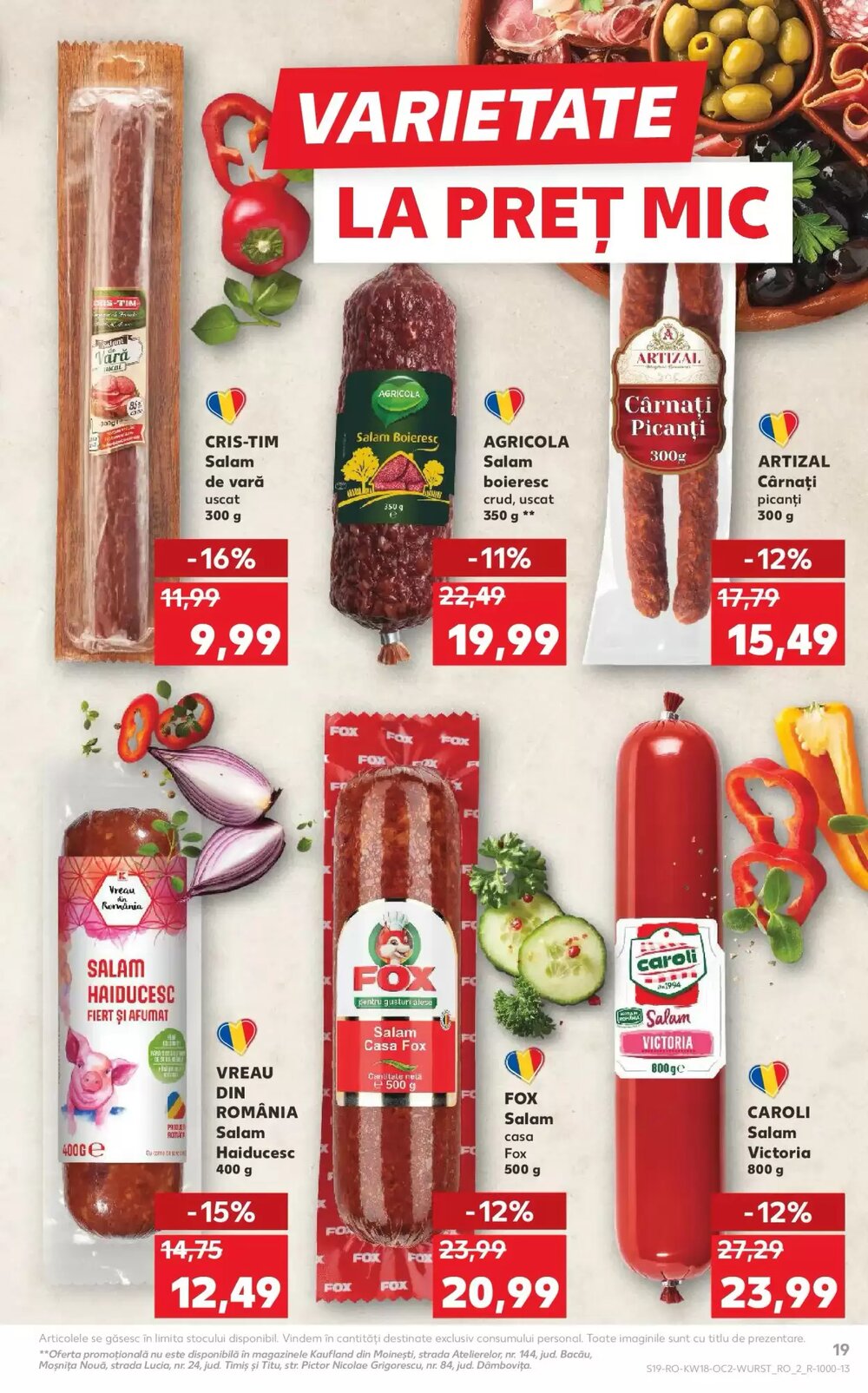 Catalogul cu oferte Kaufland valabil de la 29.04.2026 - Pagina 19.