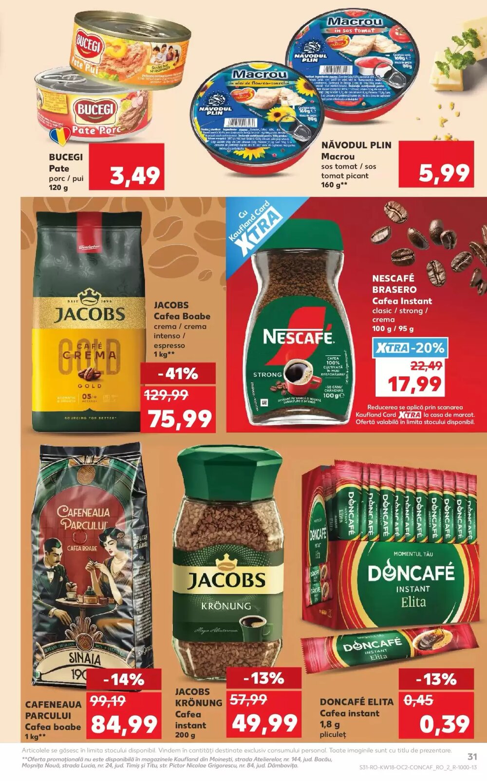 Catalogul cu oferte Kaufland valabil de la 29.04.2026 - Pagina 31.