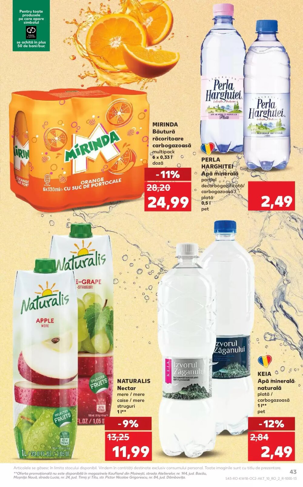 Catalogul cu oferte Kaufland valabil de la 29.04.2026 - Pagina 43.