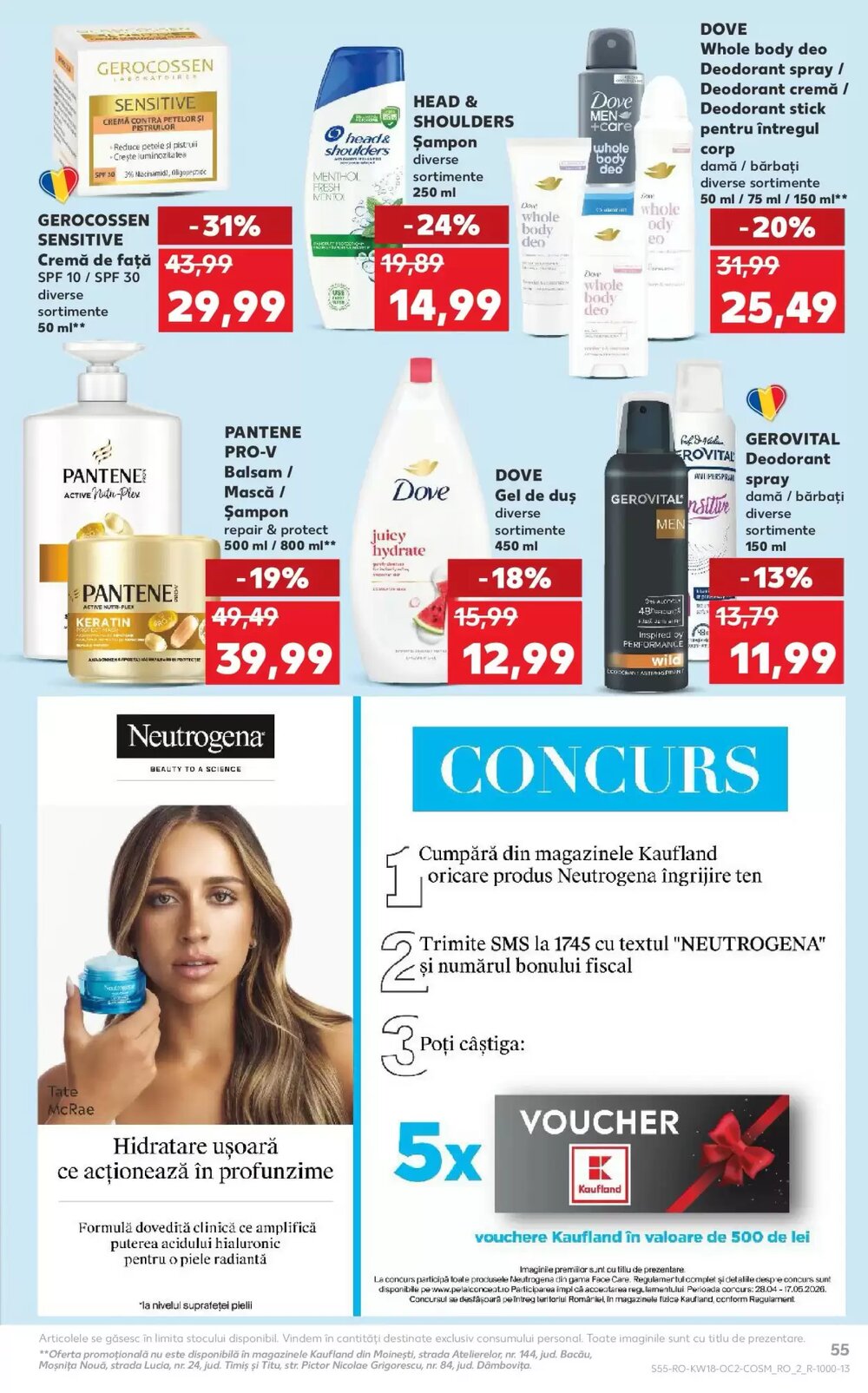 Catalogul cu oferte Kaufland valabil de la 29.04.2026 - Pagina 55.