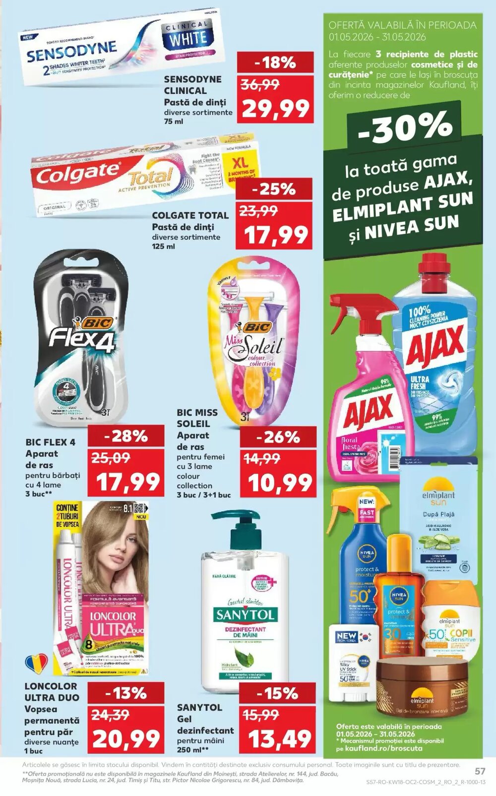 Catalogul cu oferte Kaufland valabil de la 29.04.2026 - Pagina 57.