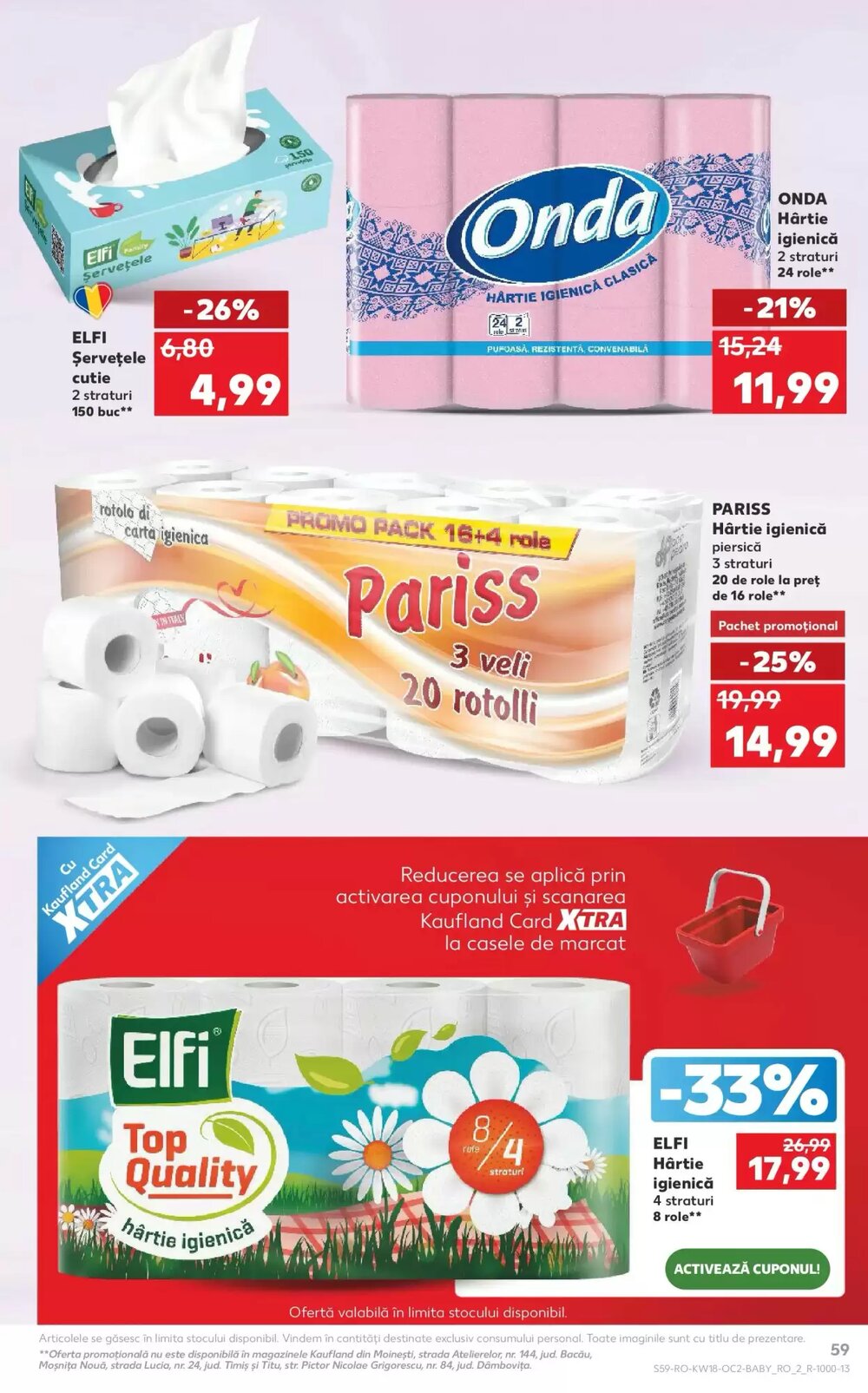 Catalogul cu oferte Kaufland valabil de la 29.04.2026 - Pagina 59.