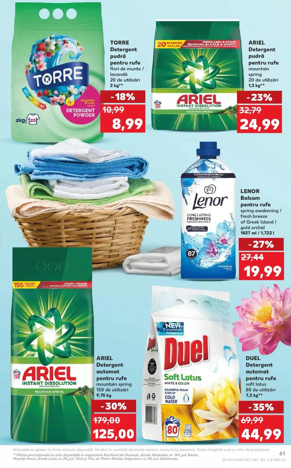 Catalogul cu oferte Kaufland valabil de la 29.04.2026 - Pagina 61.