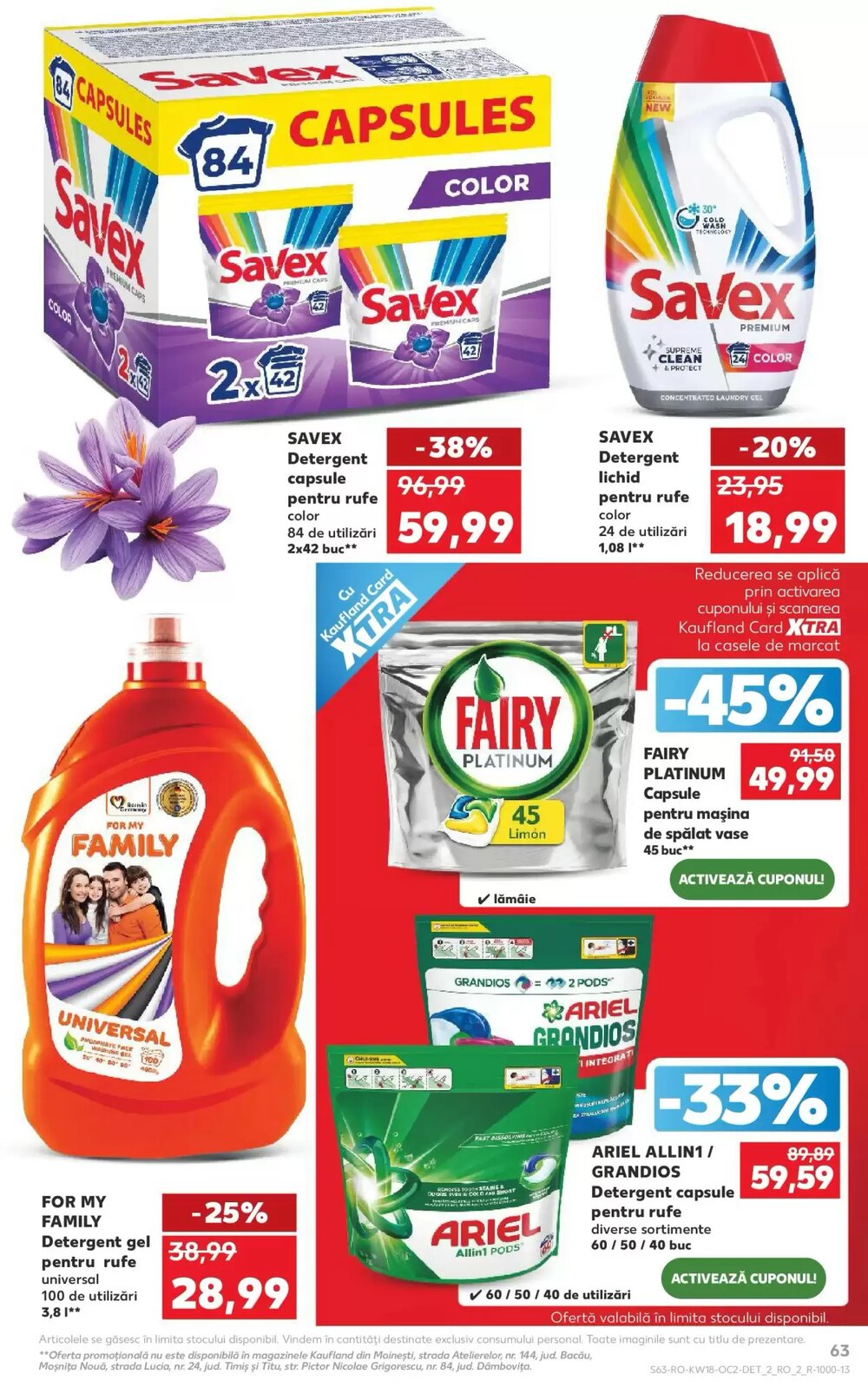 Catalogul cu oferte Kaufland valabil de la 29.04.2026 - Pagina 63.