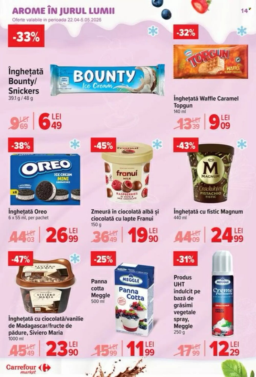 Catalogul cu oferte Carrefour Market valabil de la 29.04.2026 - Pagina 14.