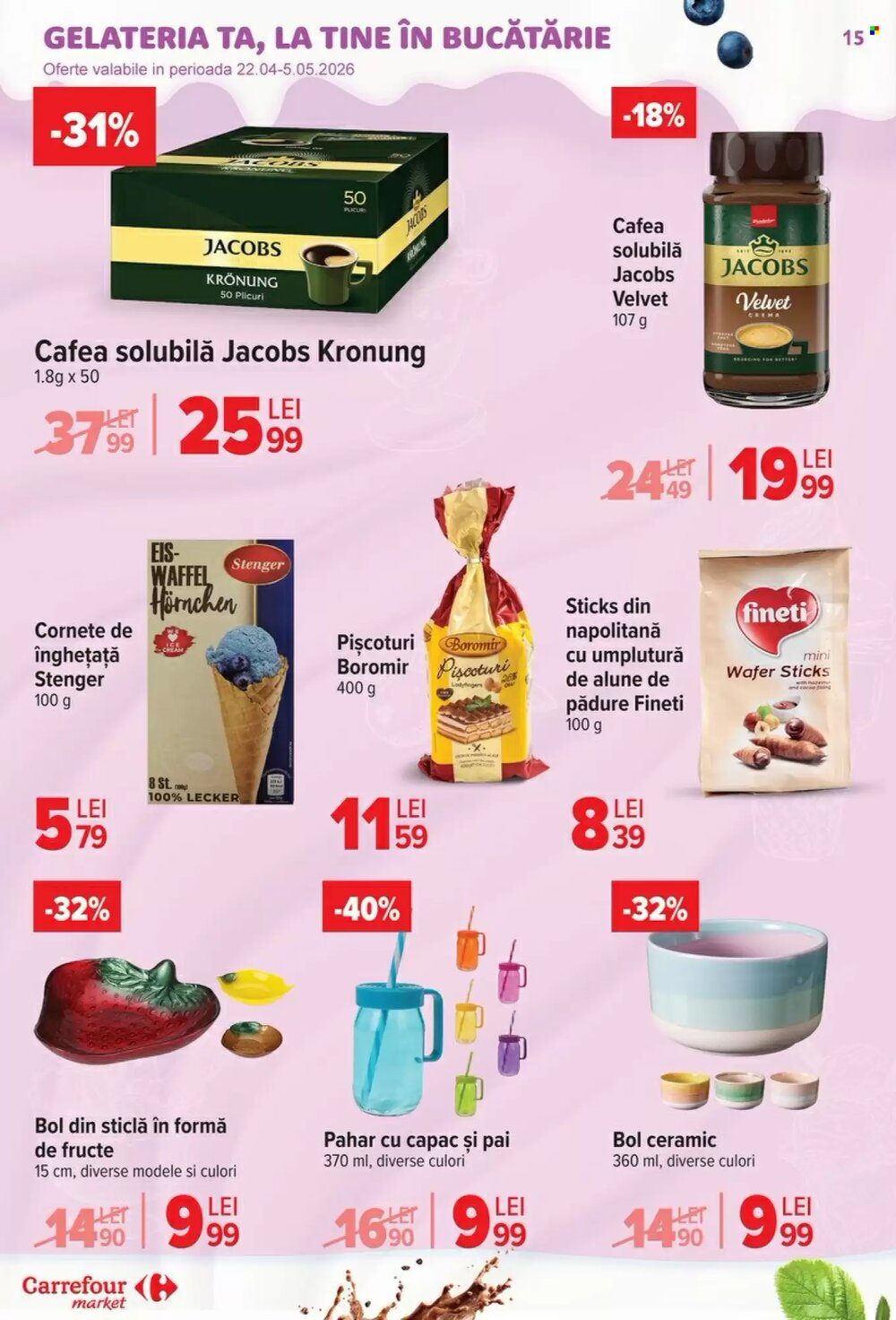 Catalogul cu oferte Carrefour Market valabil de la 29.04.2026 - Pagina 15.