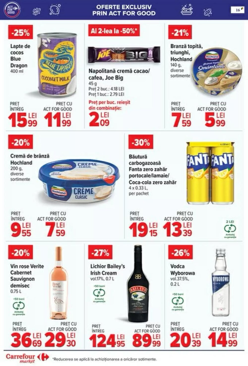 Catalogul cu oferte Carrefour Market valabil de la 29.04.2026 - Pagina 16.