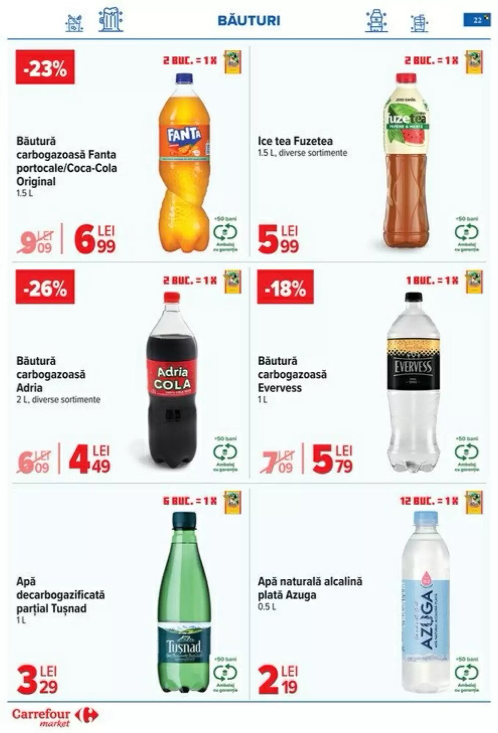 Catalogul cu oferte Carrefour Market valabil de la 29.04.2026 - Pagina 22.