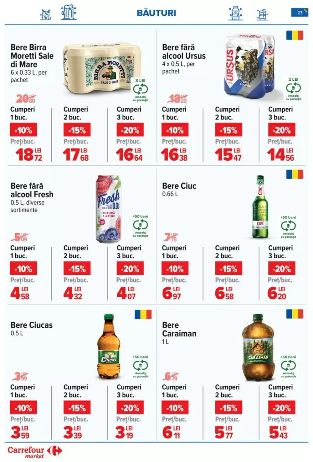 Catalogul cu oferte Carrefour Market valabil de la 29.04.2026 - Pagina 23.