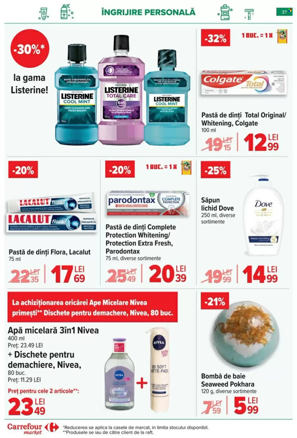 Catalogul cu oferte Carrefour Market valabil de la 29.04.2026 - Pagina 27.