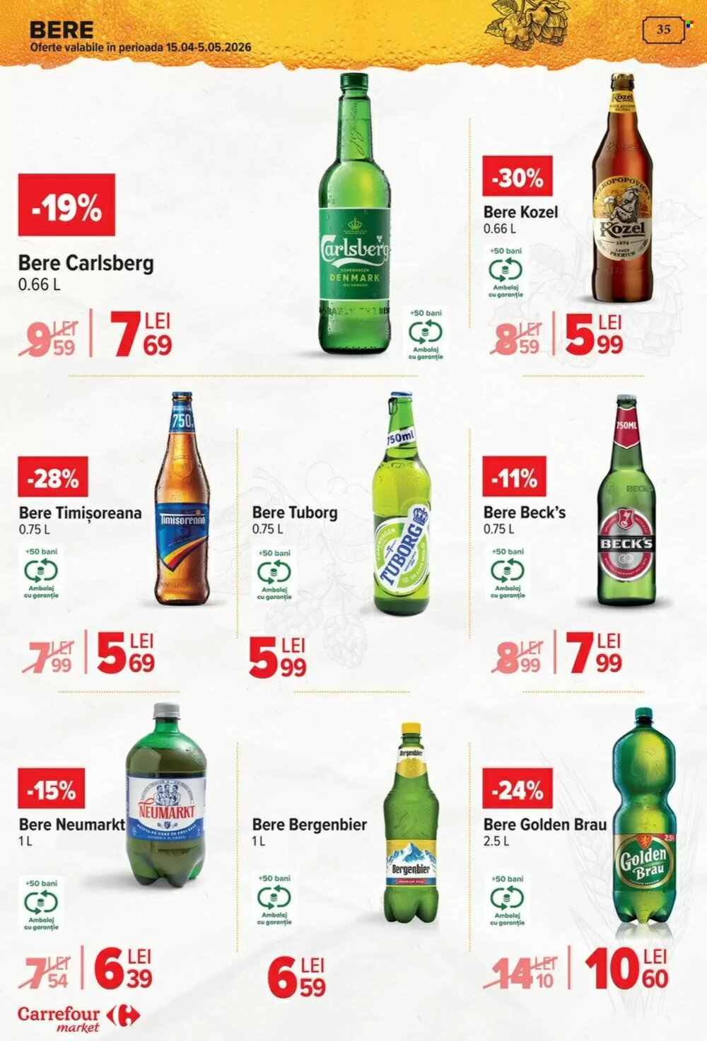 Catalogul cu oferte Carrefour Market valabil de la 29.04.2026 - Pagina 35.