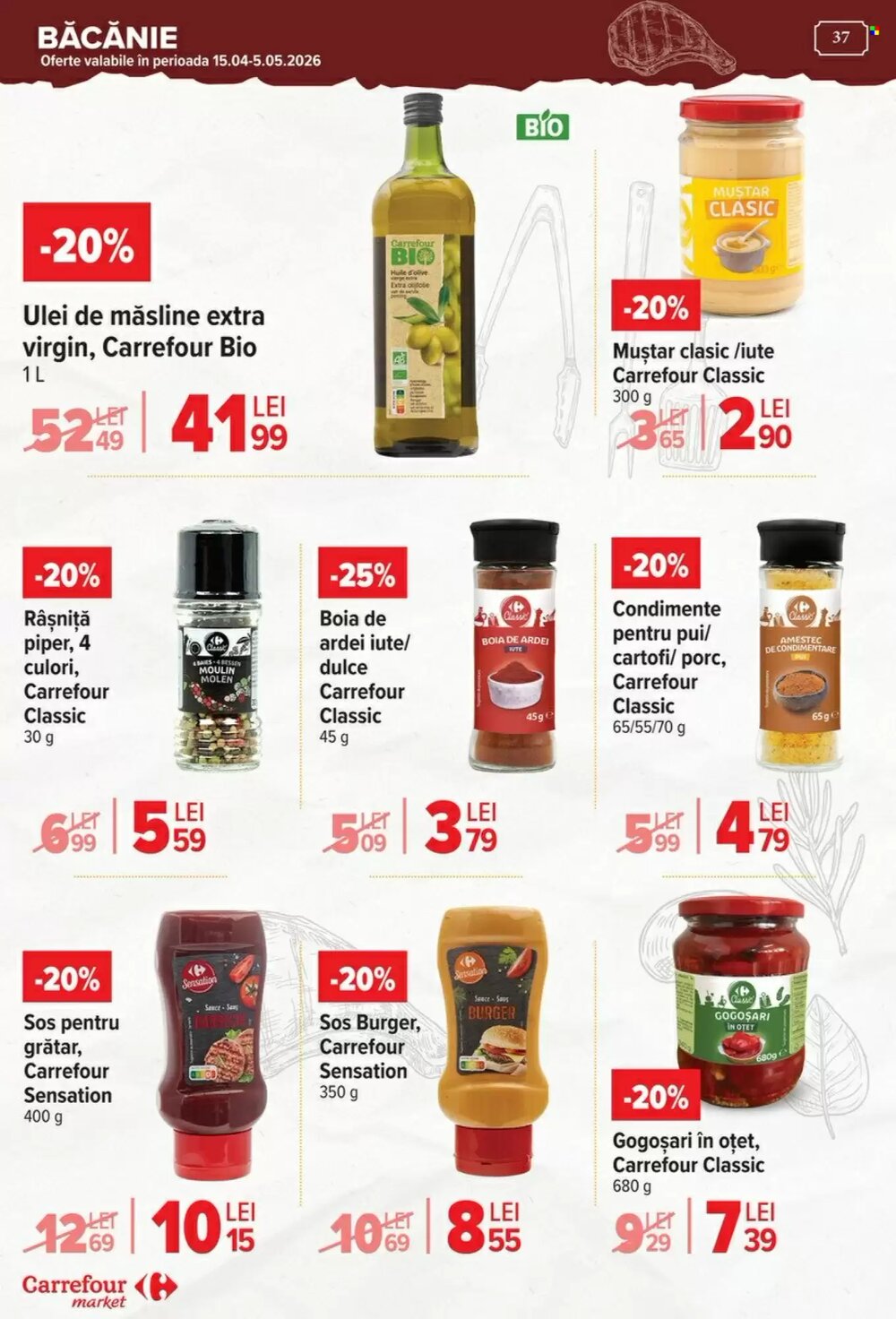 Catalogul cu oferte Carrefour Market valabil de la 29.04.2026 - Pagina 37.