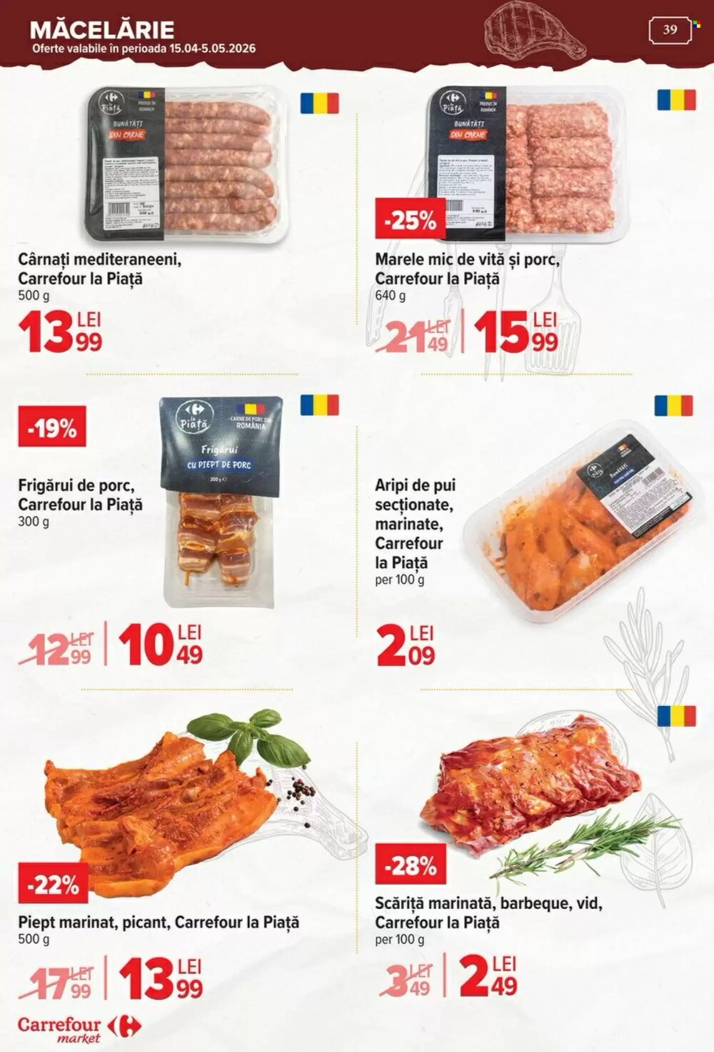 Catalogul cu oferte Carrefour Market valabil de la 29.04.2026 - Pagina 39.