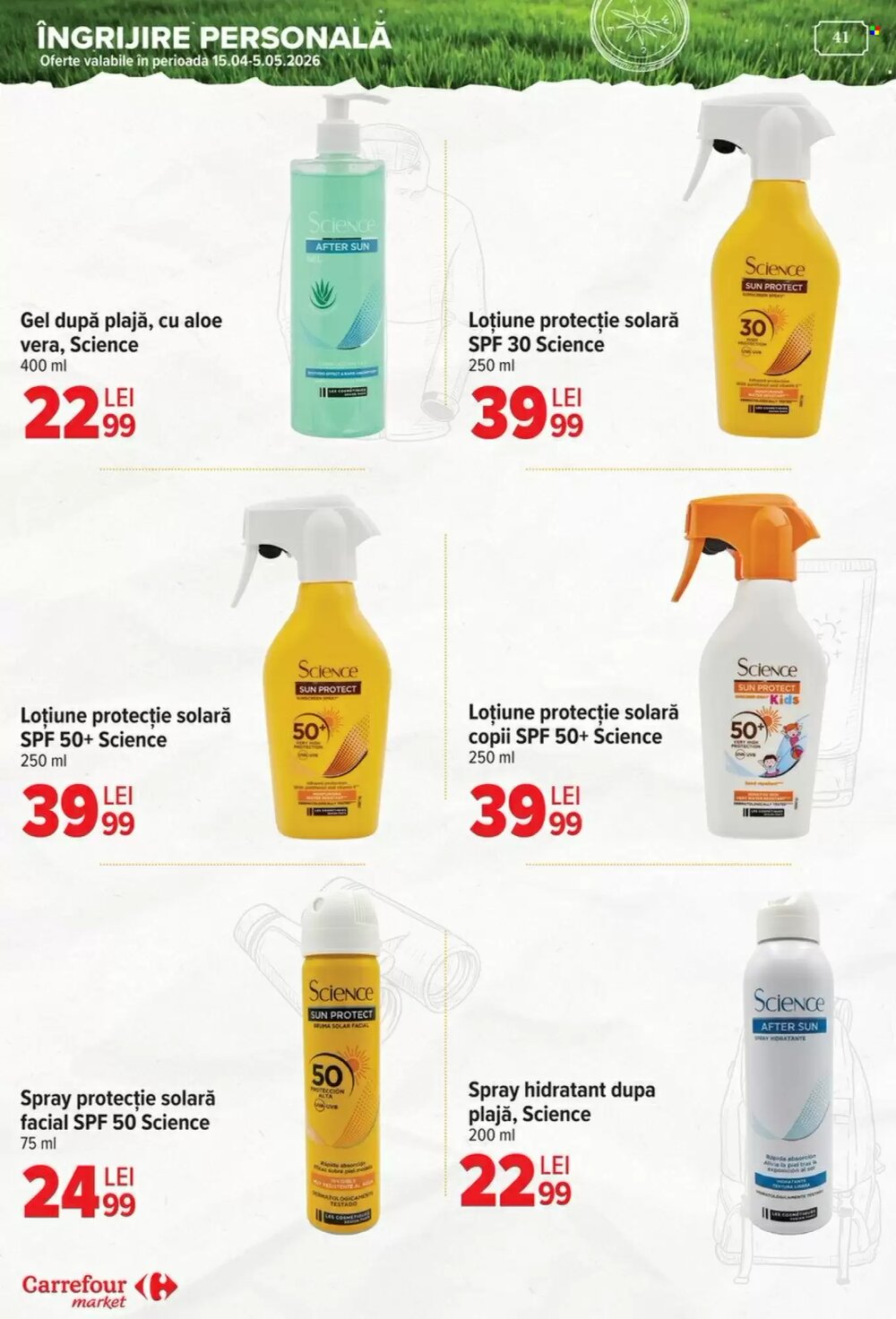 Catalogul cu oferte Carrefour Market valabil de la 29.04.2026 - Pagina 41.