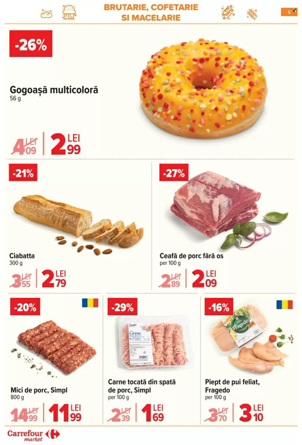 Catalogul cu oferte Carrefour Market valabil de la 29.04.2026 - Pagina 5.