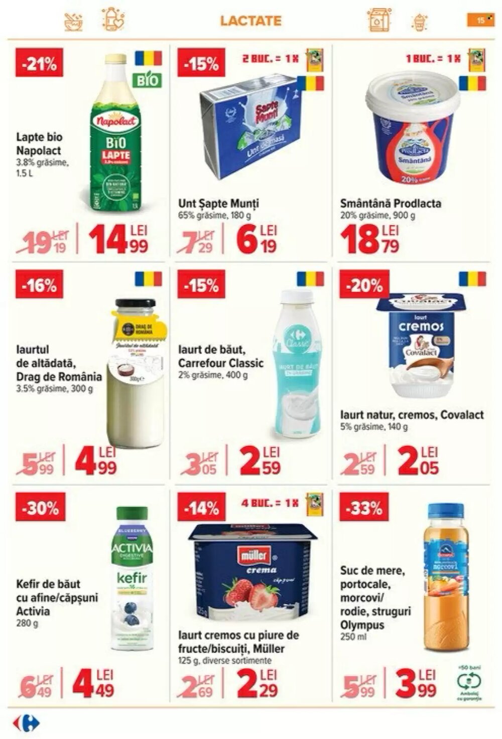 Catalogul cu oferte Carrefour valabil de la 29.04.2026 - Pagina 16.
