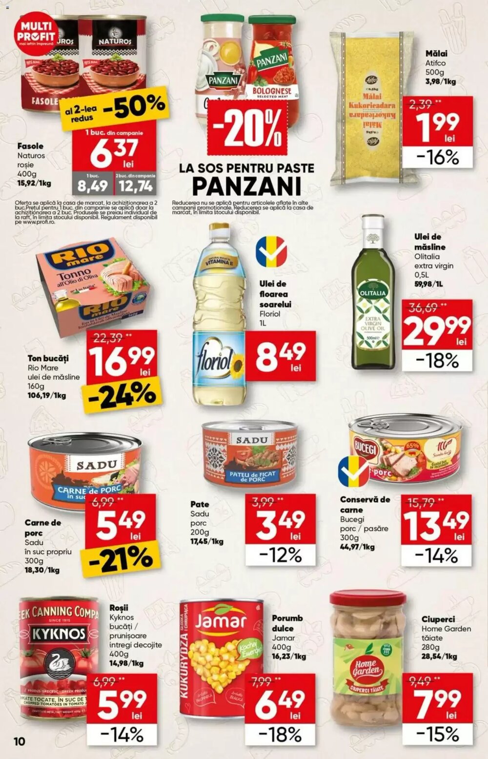 Catalogul cu oferte PROFI valabil de la 29.04.2026 - Pagina 10.