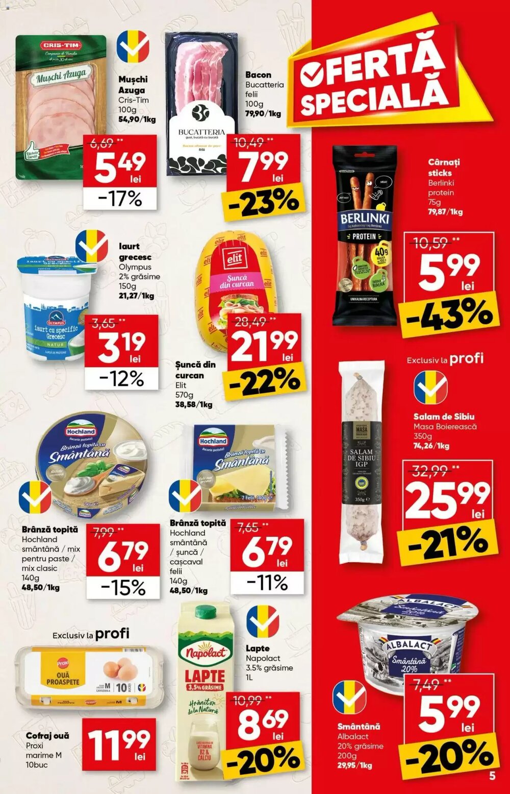 Catalogul cu oferte PROFI valabil de la 29.04.2026 - Pagina 5.