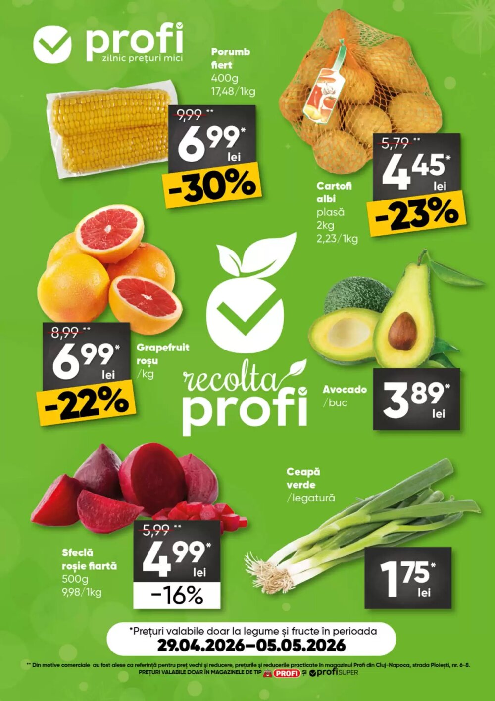 Catalogul cu oferte PROFI valabil de la 29.04.2026 - Pagina 1.