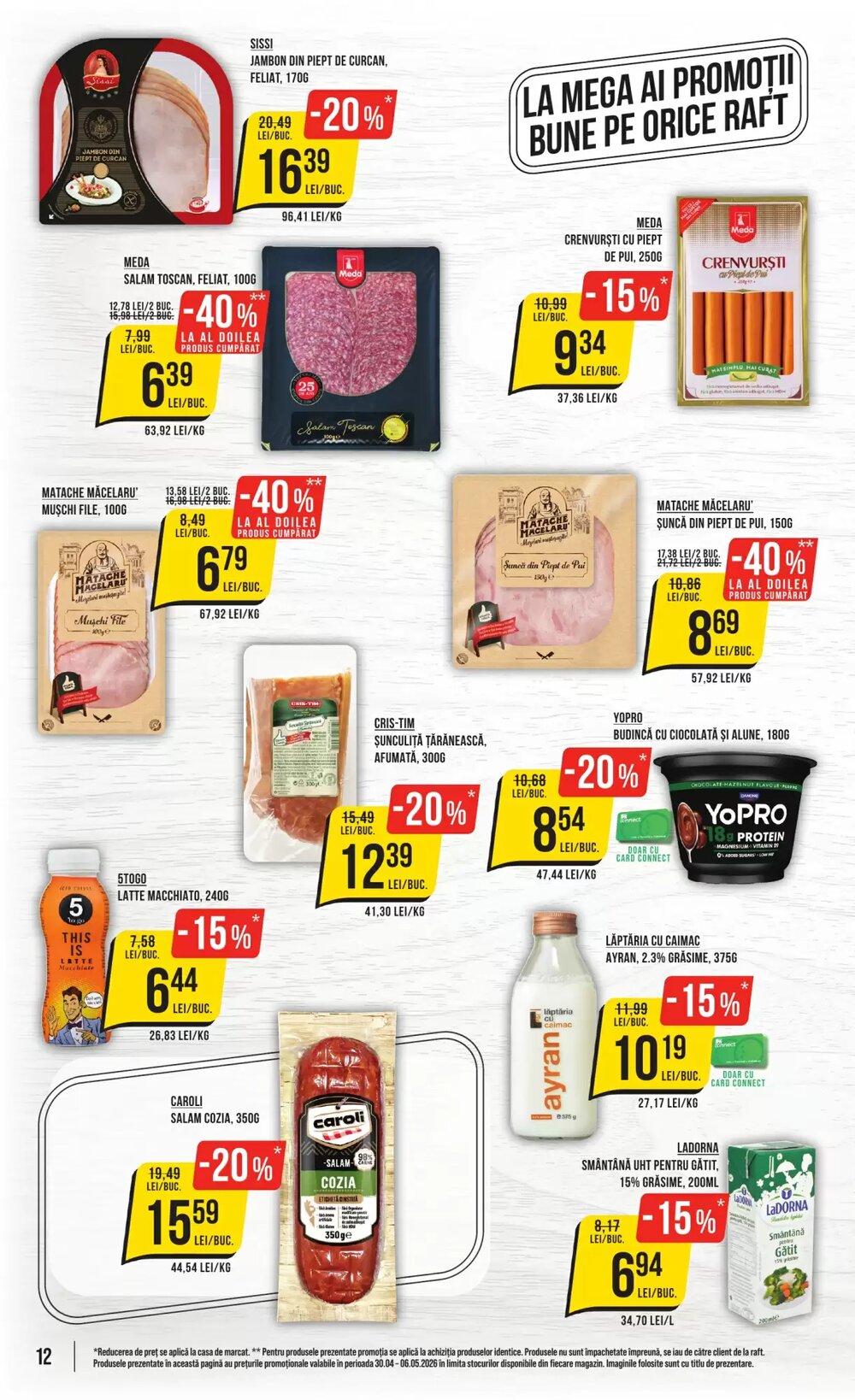 Catalogul cu oferte Mega Image valabil de la 30.04.2026 - Pagina 12.