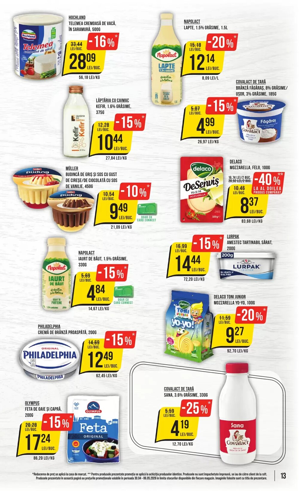 Catalogul cu oferte Mega Image valabil de la 30.04.2026 - Pagina 13.