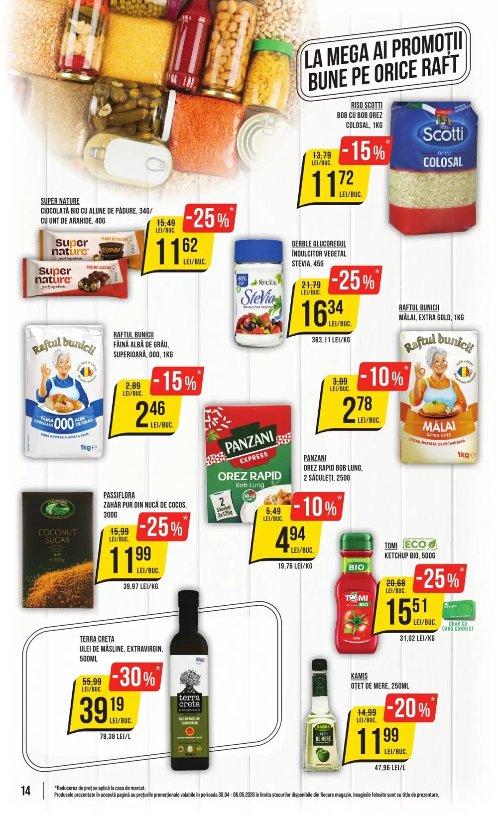 Catalogul cu oferte Mega Image valabil de la 30.04.2026 - Pagina 14.