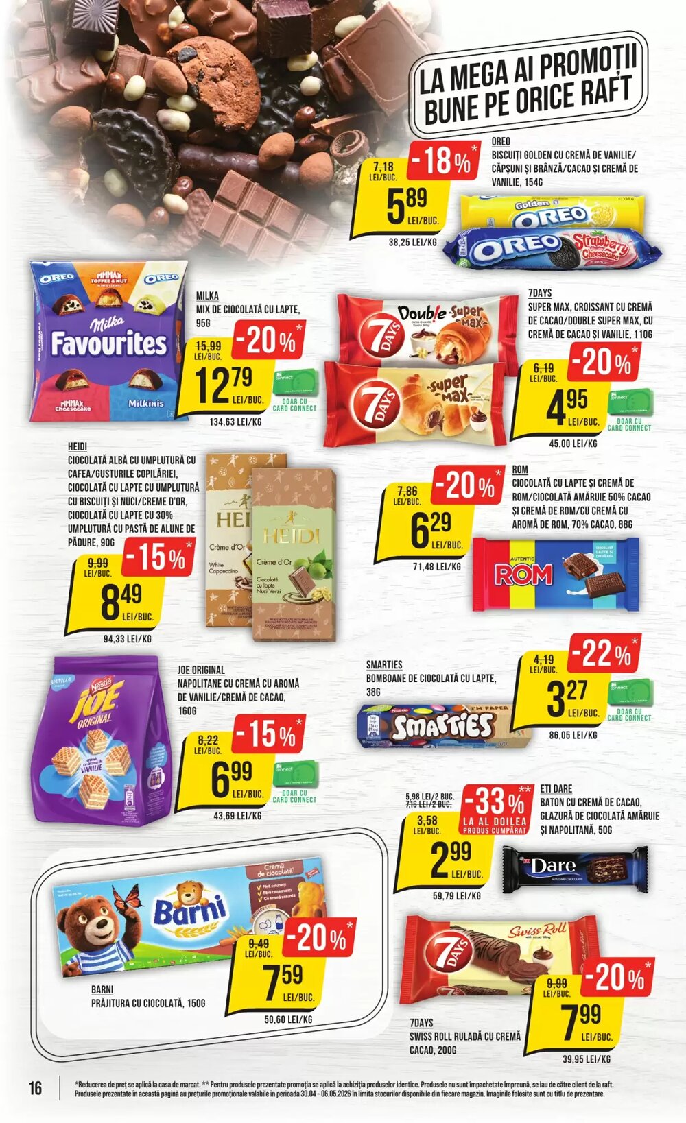 Catalogul cu oferte Mega Image valabil de la 30.04.2026 - Pagina 16.