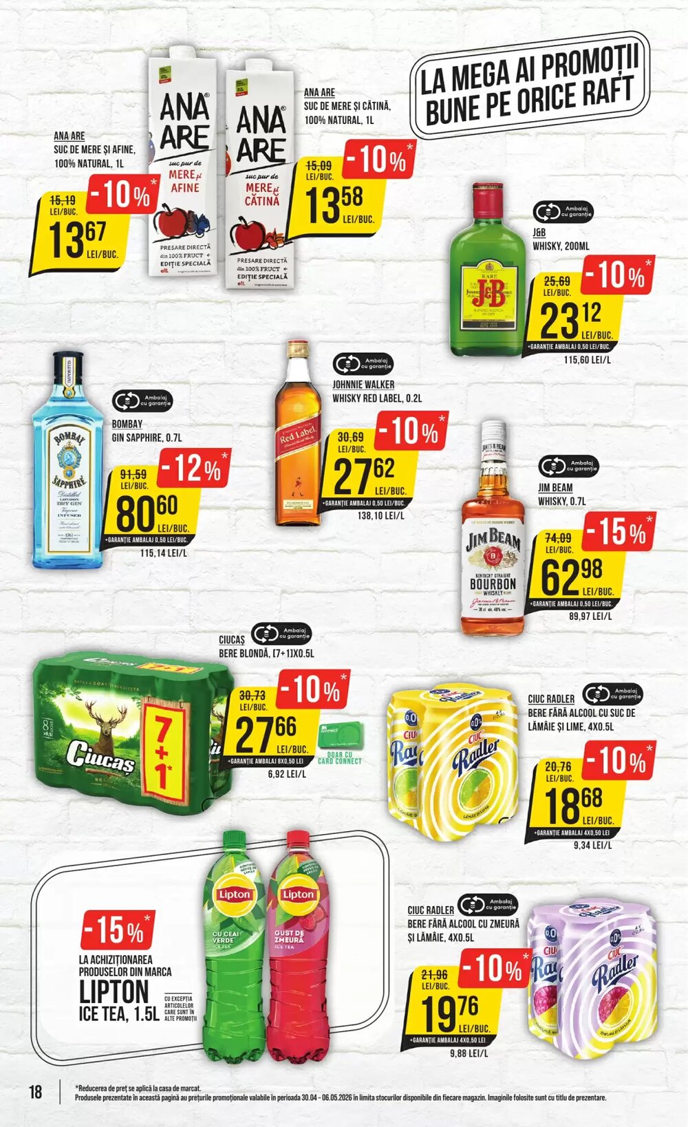 Catalogul cu oferte Mega Image valabil de la 30.04.2026 - Pagina 18.