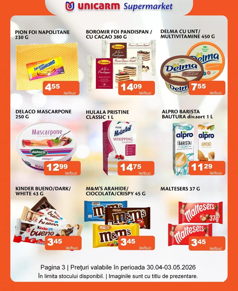Catalogul cu oferte Unicarm valabil de la 30.04.2026 - Pagina 3.