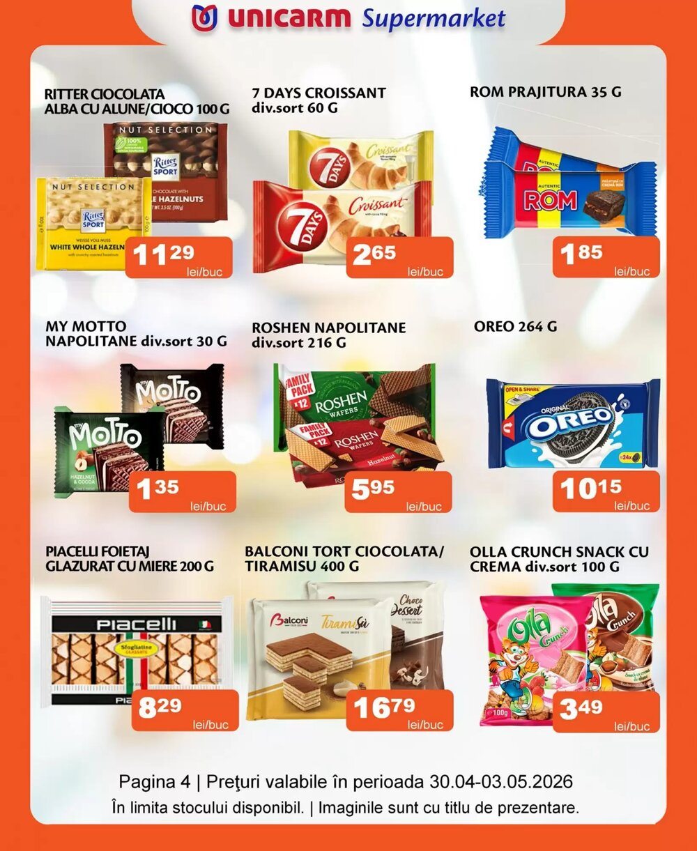 Catalogul cu oferte Unicarm valabil de la 30.04.2026 - Pagina 4.