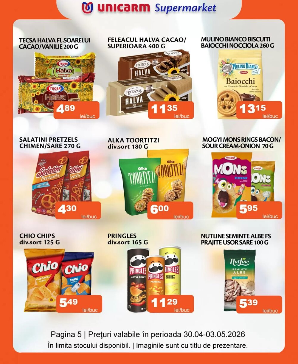 Catalogul cu oferte Unicarm valabil de la 30.04.2026 - Pagina 5.