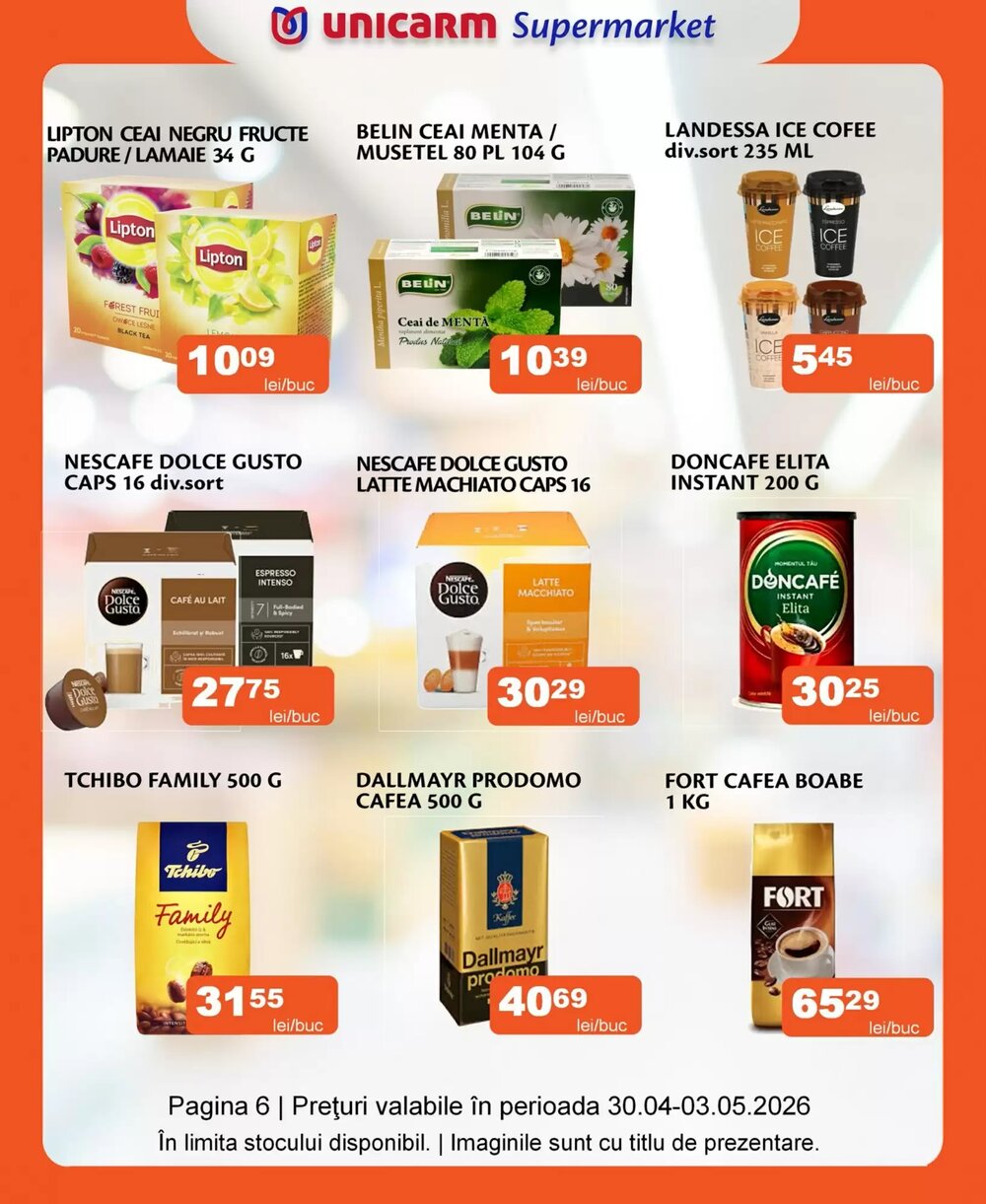 Catalogul cu oferte Unicarm valabil de la 30.04.2026 - Pagina 6.