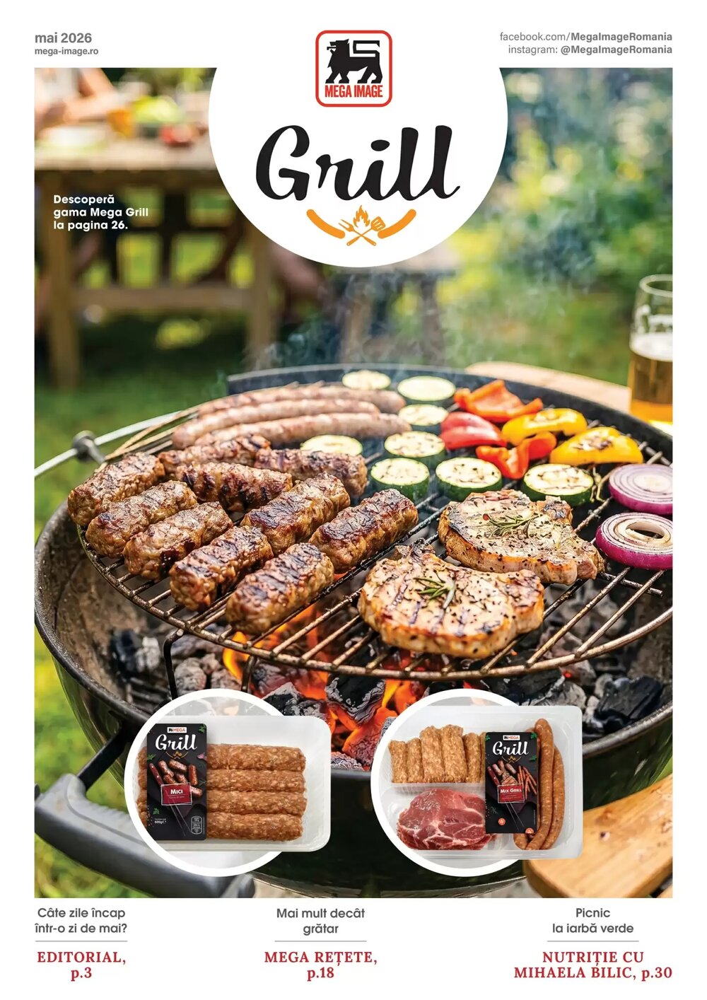 Catalogul cu oferte Mega Image valabil de la 01.05.2026 - Pagina 1.