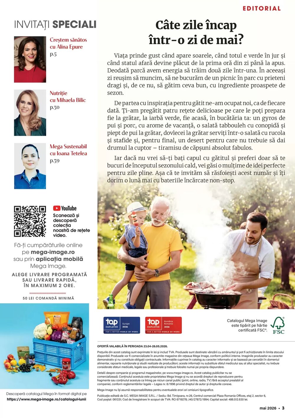 Catalogul cu oferte Mega Image valabil de la 01.05.2026 - Pagina 3.