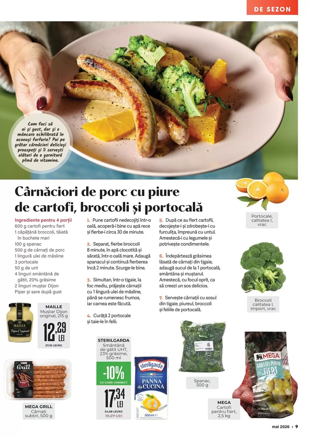 Catalogul cu oferte Mega Image valabil de la 01.05.2026 - Pagina 9.