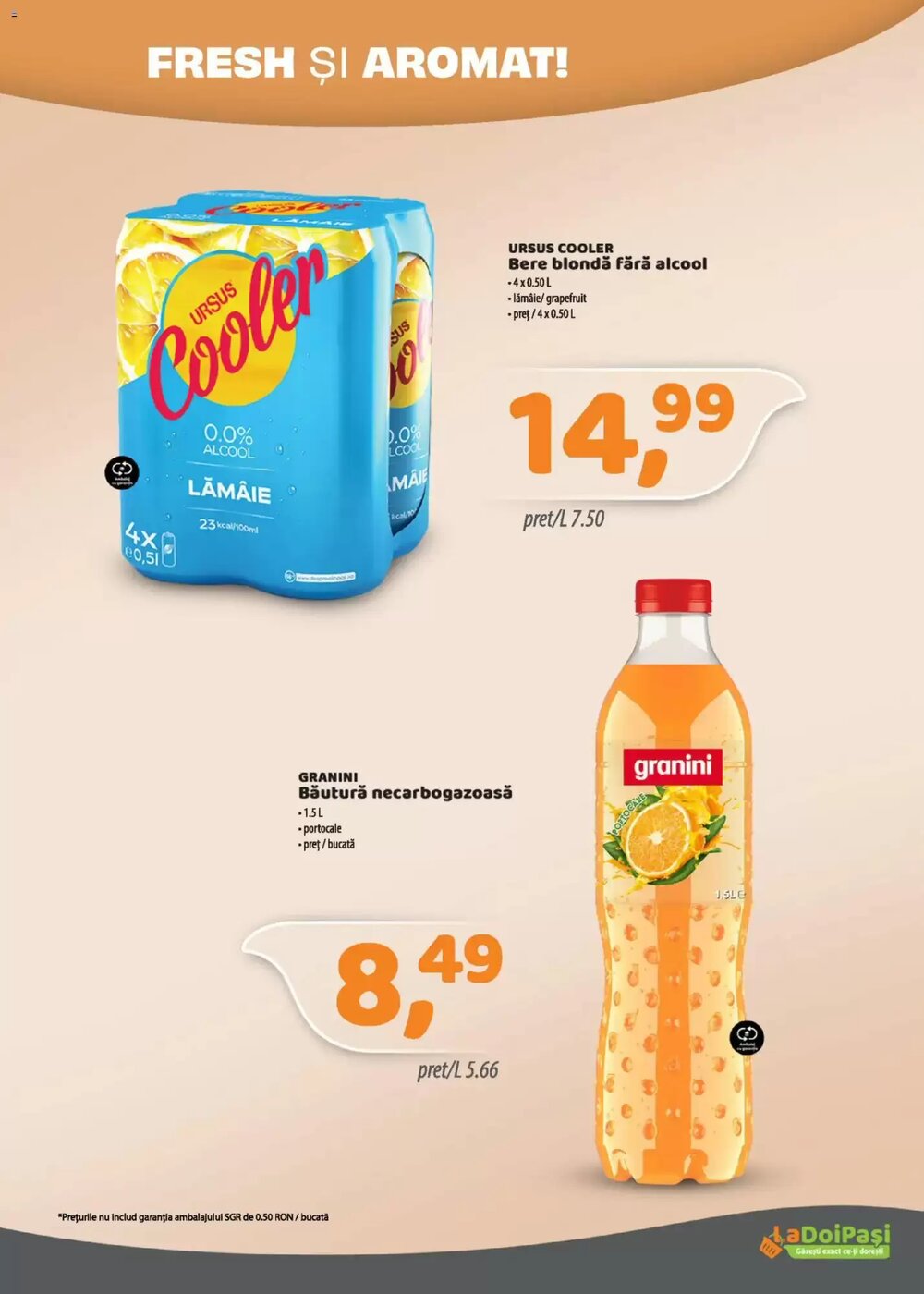 Catalogul cu oferte La Doi Pasi valabil de la 01.05.2026 - Pagina 9.