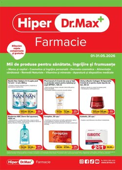 Catalogul cu oferte Dr.Max valabil de la 01.05.2026