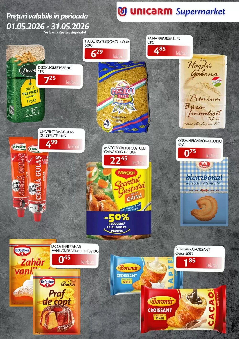 Catalogul cu oferte Unicarm valabil de la 01.05.2026 - Pagina 4.
