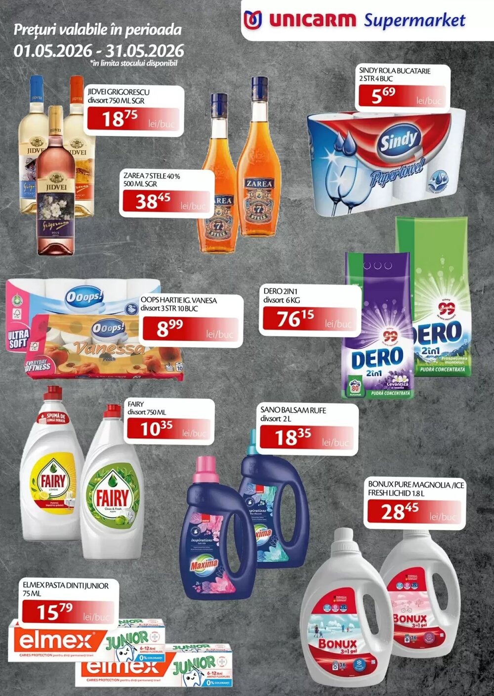 Catalogul cu oferte Unicarm valabil de la 01.05.2026 - Pagina 7.