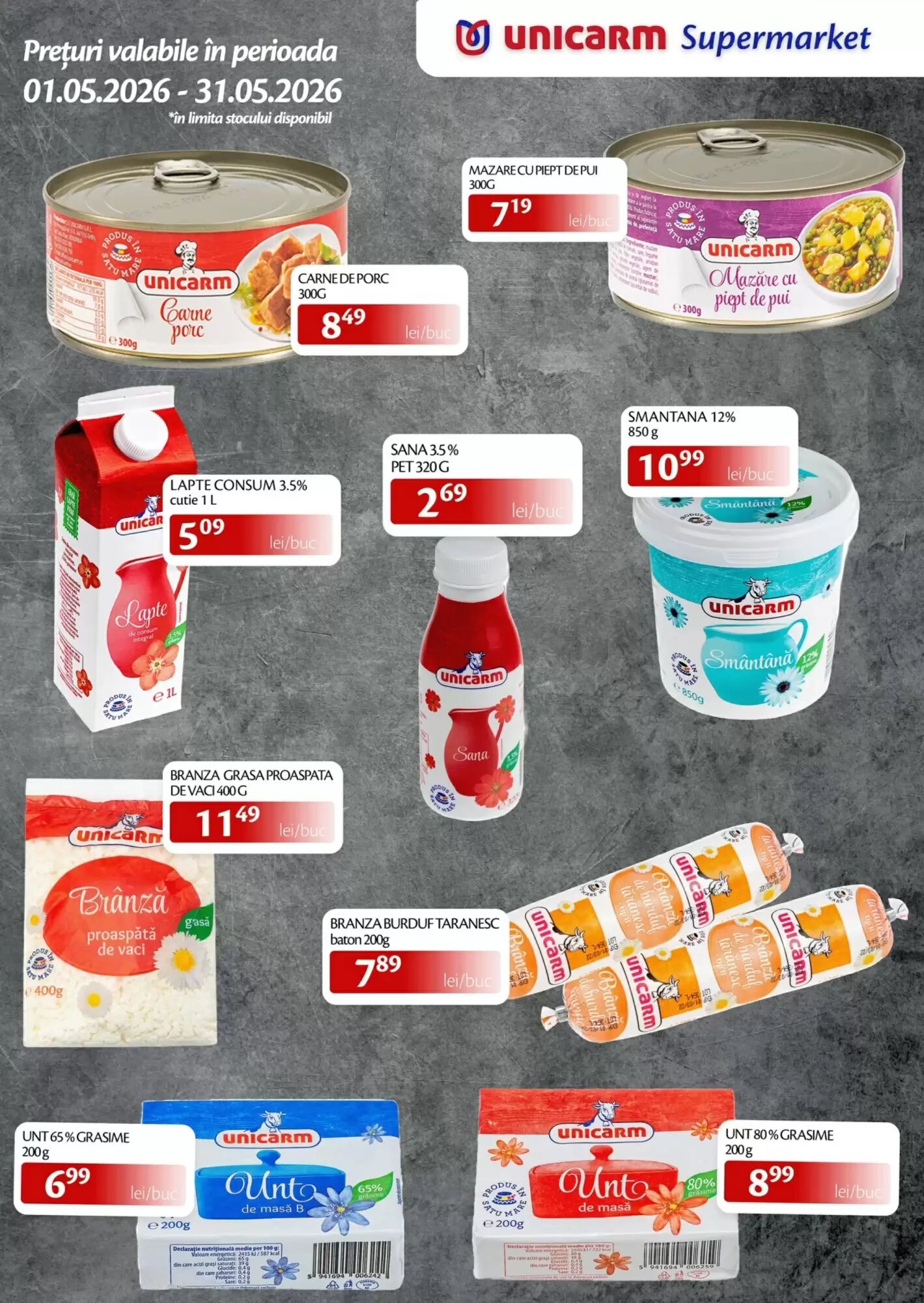 Catalogul cu oferte Unicarm valabil de la 01.05.2026 - Pagina 3.