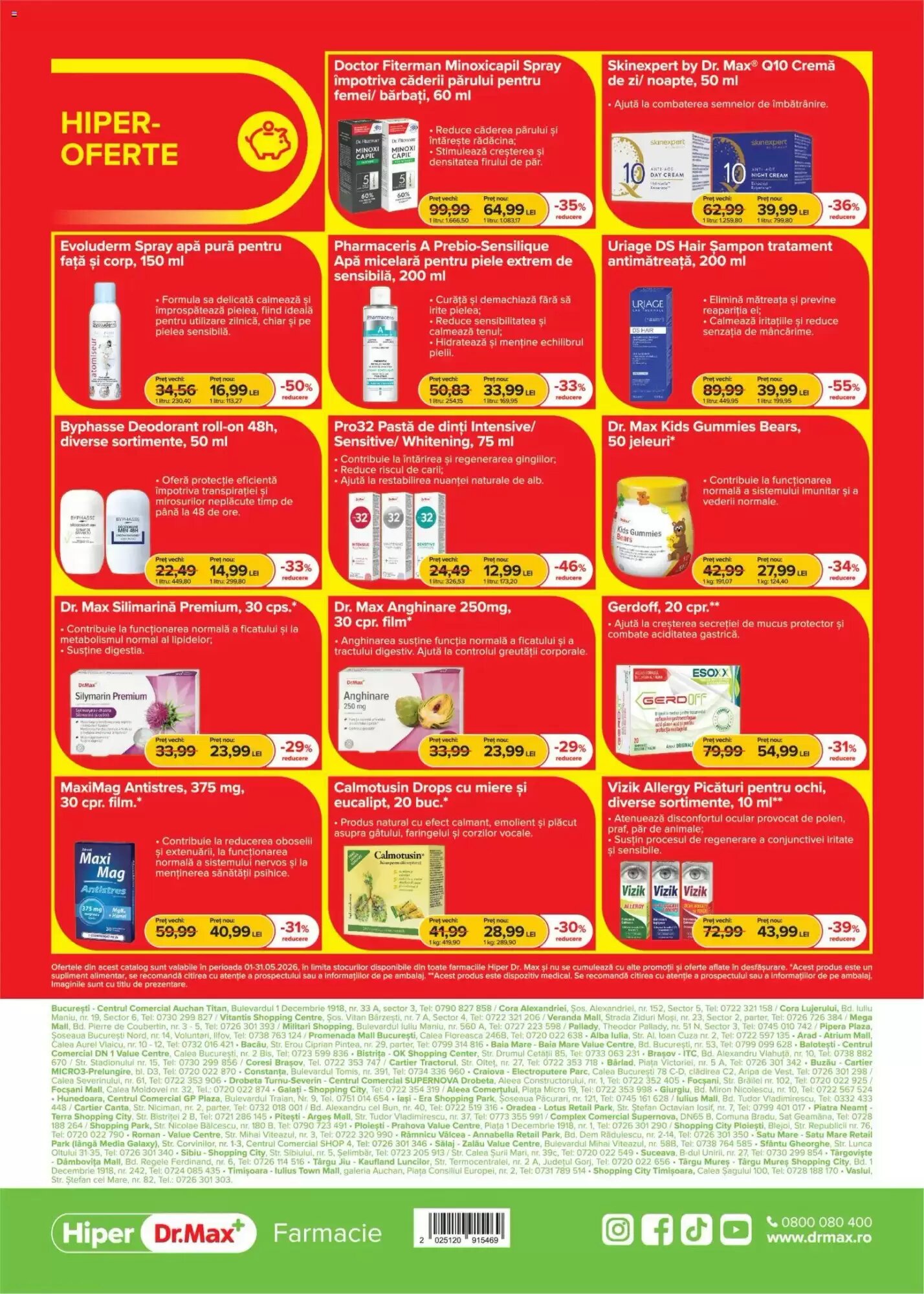 Catalogul cu oferte Dr.Max valabil de la 01.05.2026 - Pagina 8.