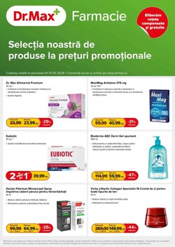 Catalogul cu oferte Dr.Max valabil de la 01.05.2026