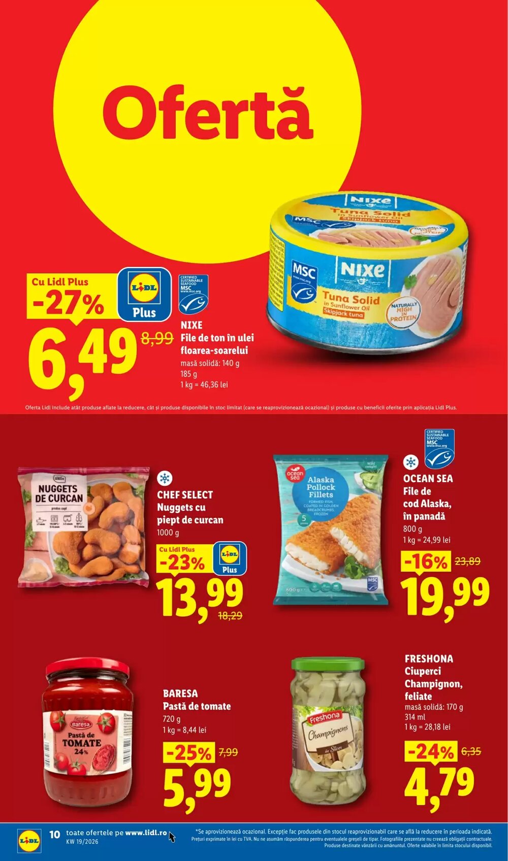 Catalogul cu oferte Lidl valabil de la 04.05.2026 - Pagina 10.