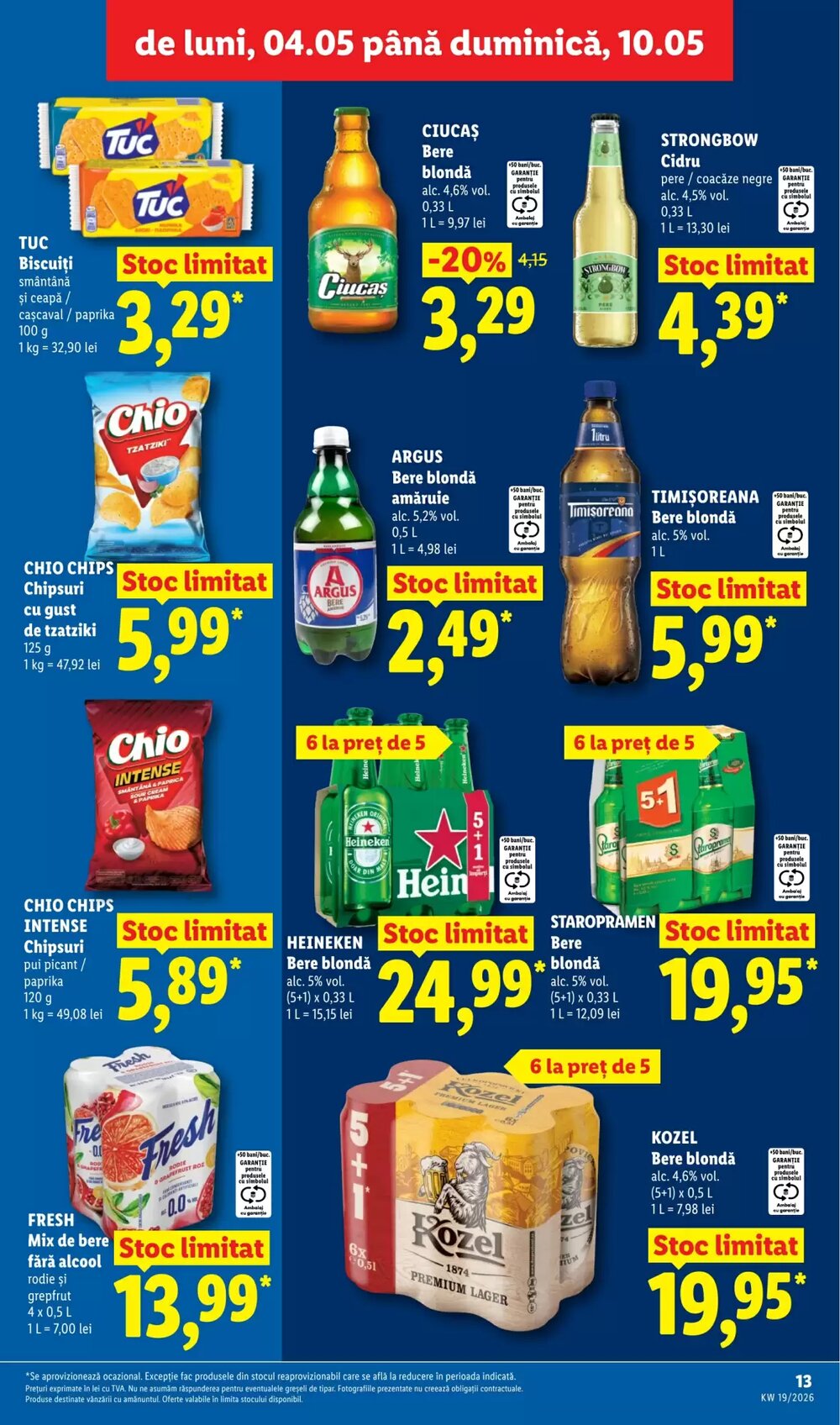 Catalogul cu oferte Lidl valabil de la 04.05.2026 - Pagina 13.