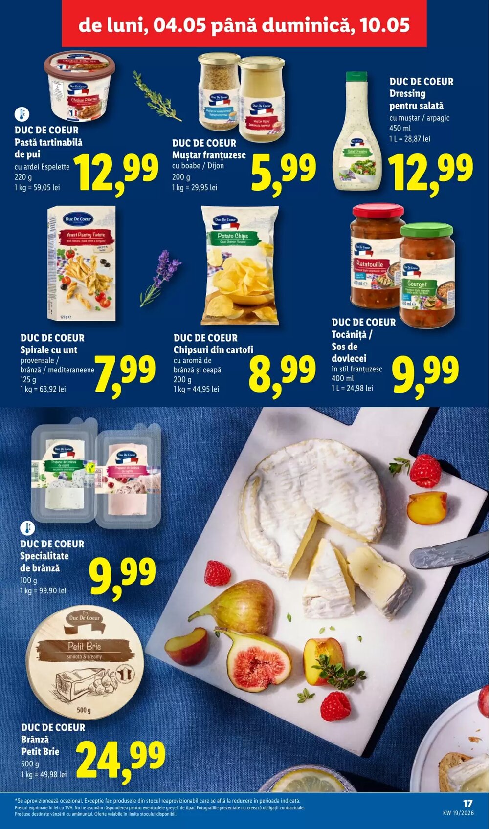 Catalogul cu oferte Lidl valabil de la 04.05.2026 - Pagina 17.